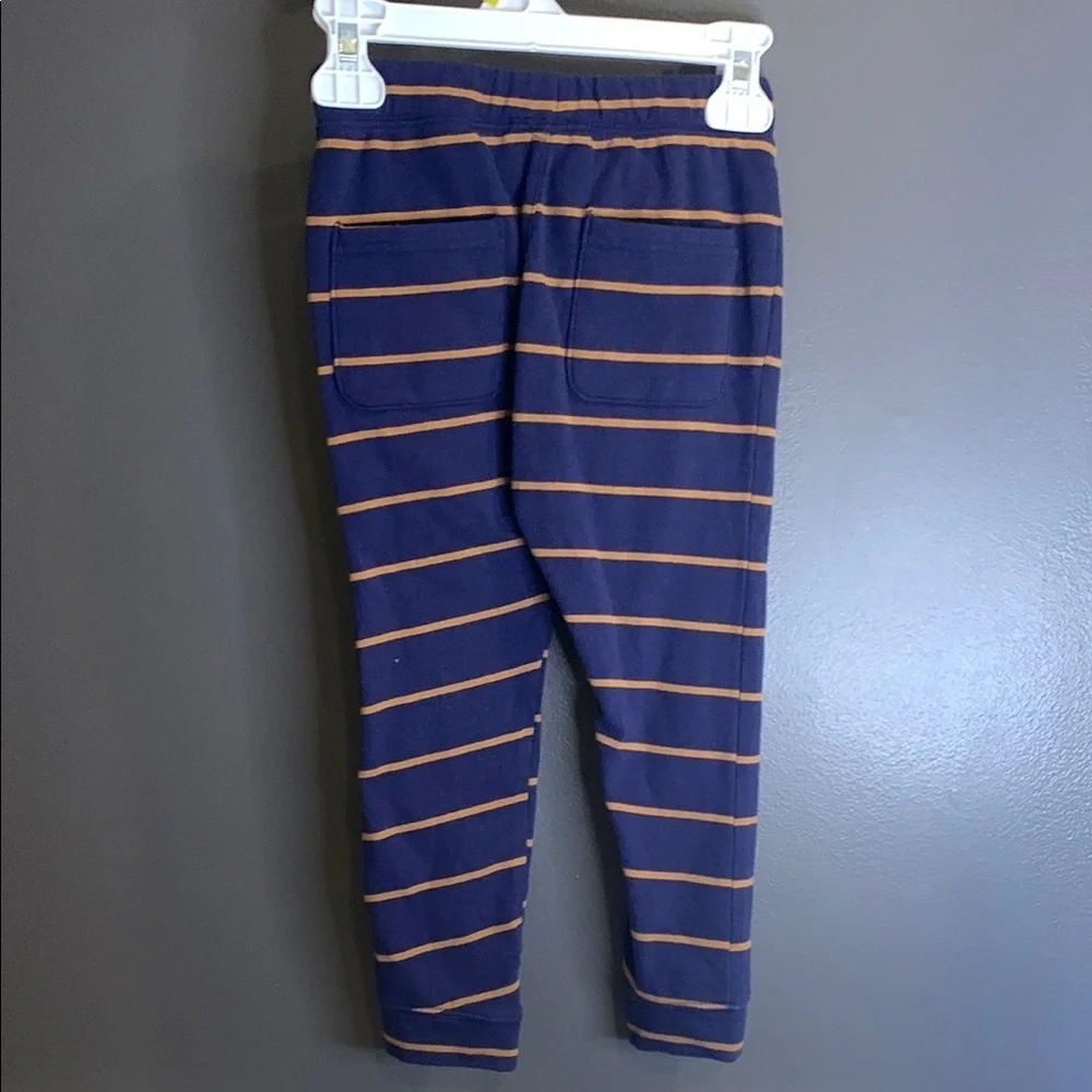 Gymboree Striped Navy and brown Kids Bottoms size 3T